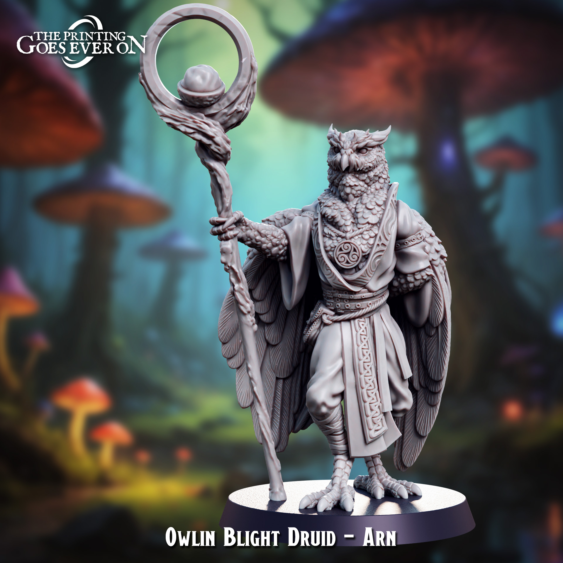 Owlin Blight Druid - Arn - Presupported